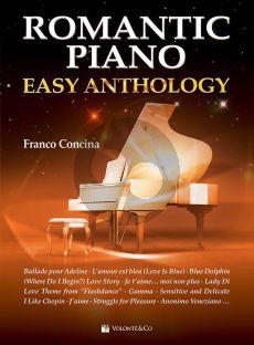 Romantic Piano - Easy Anthology (edited by Franco Concina)