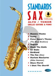 Standards Sax. for Alto - Tenor Saxophone (Book with Audio online)