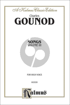 Gounod Complete Songs vol.3 (High Voice)