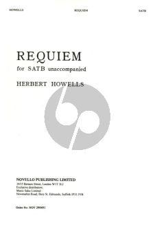 Howells Requiem for SATB Unaccompanied