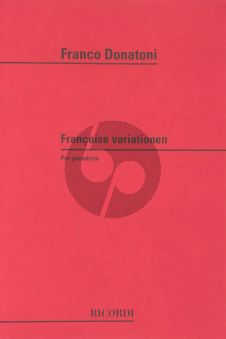 Donatoni Francoise Variationen No. 1 - 28 Piano