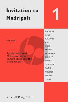 Invitation to Madrigals vol.1 S.A.B