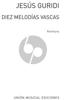 Guridi 10 Melodies Vascas for Orchestra Study Score