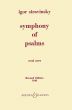 Strawinsky Symphony of Psalms for Mixed Choir and Orchestra Vocalscore (Pianoreduction by Soulima Strawinsky) (New revision 1948)