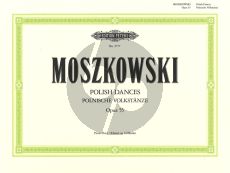 Moszkowski Polnische Volkstanze / Polish Dances Op.55 for Piano 4 Hands