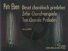 Eben 10 Choralvorspiele Orgel