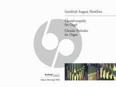 Homilius Choralvorspiele Orgel (edited by Christoph Albrecht)