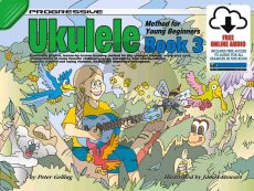 Gelling Progressive Ukulele Method For Young Beginners Book 3 (Book-Online Audio/Video)