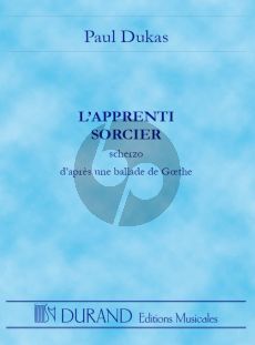 Dukas L'Apprenti Sorcier Partition de poche