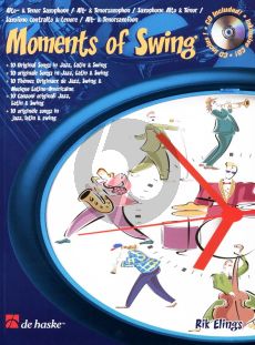 Elings Moments of Swing Alto Sax. or Tenor/Sopr. (bk-Cd) (interm.-adv.)