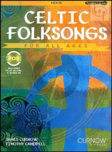 Celtic Folksongs for All Ages for Violin (Bk-Cd)