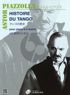 Piazzolla Histoire du Tango for Piano 4 Hands (Arr. Kyoko Yamamoto)