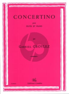 Grovlez Concertino Flute et Piano (grade 4)