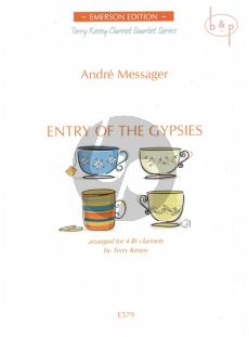 Entry of the Gypsies 4 Clarinets [Bb]