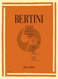 Bertini Studies Op.134 Piano (Bruno Mugellini)