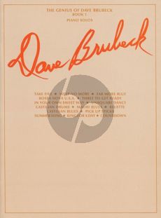 The Genius of Dave Brubeck Vol.1 Piano solo