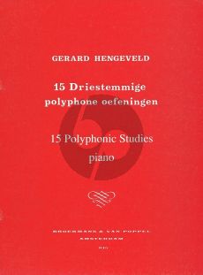 Hengeveld 15 Three-Part Polyphonic Studies