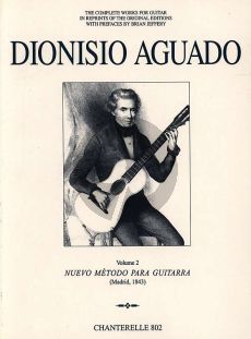 Aguado Complete Works Vol. 2 Nuevo Metodo para Guitarra (Brian Jeffery)