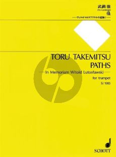 Takemitsu Paths Trumpte in C solo (In Memoriam W.Lutoslawski)