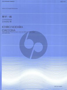 Bach Chaconne from Partita No.2 BWV 1004 for 4 Violas (arranged by Ichiro Nodaira) (Score and Parts)