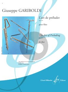 Gariboldi L’ art de preluder du flutiste Op.149 Flute