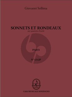Sollima Sonnets & Rondeaux for String Quartet (Parts)