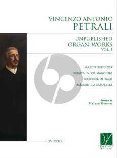 Petrali Unpublished Organ Works Vol. 1 (edited by Matteo Messori)