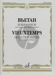 Vieuxtemps Selected Pieces Vol.1 for Violin and Piano