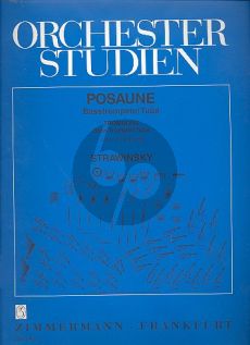 Strawinsky Orchesterstudien für Posaune (Tuba) (Hans Hombsch)