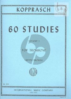 60 Studies for Trombone Vol.1