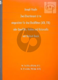 2 Divertimenti a tre (ATB/TTB)