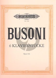 Busoni 6 Klavierstucke Op.33B