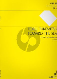 Takemitsu Toward the Sea for Alto Flute and Guitar