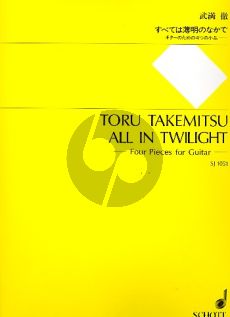 Takemitsu All in Twilight Guitar