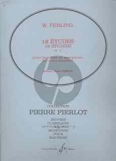Ferling 18 Etudes Op.12 Oboe (edited by Pierre Pierlot)