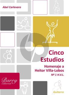 Carlevaro Estudio No.1 Hommage a Villa Lobos (interm.-adv.)