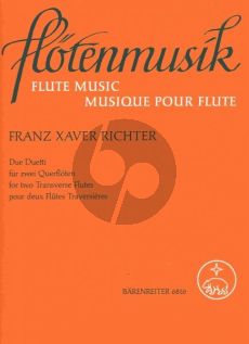 Richter 2 Duette (D-major and e-minor) (2 Flutes) (edited by Hugo Ruf)