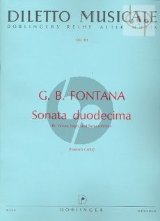 Sonata Duodecima F-dur (Violin-Bassoon-Bc)