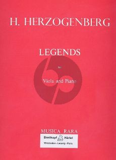 Herzogenberg Legenden Op.62 Viola-Piano (Harold Truscott)