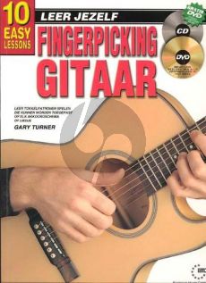Turner Leer Jezelf Fingerpicking Gitaar (Boek met Audio online) (10 Easy Lessons)