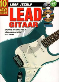 Turner Leer Jezelf Lead Guitar Bk-Cd (Bk-CD-DVD) (10 Easy Lessons)