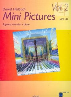 Mini Pictures Vol.2 for Soprano Recorder (Bk-Cd)
