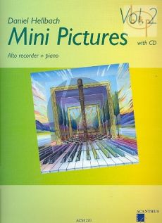 Mini Pictures Vol.2 for Treble Recorder (Bk-Cd)