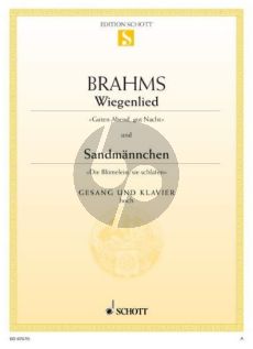 Brahms Wiegenlied Hoch