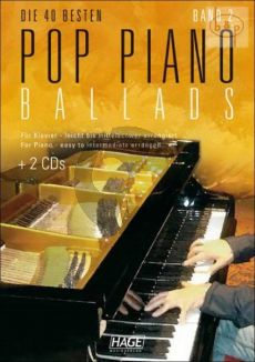 Pop Piano Ballads Vol.2 (Bk- 2 CD's) (arr. Gerhard Kolbl)