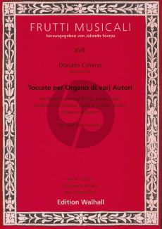 Toccate per Organo di varj Autori Vol.3 (with Ansalone-Boerio-Frescobaldi-Macque-Pasquini and Salvatore) (edited by Jolando Scarpa)