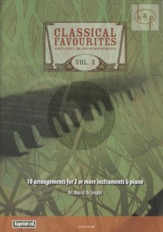 Classical Favourites vol.2 (10 Arrangements) (2 Instr.[C/Bb/Eb]- Piano)