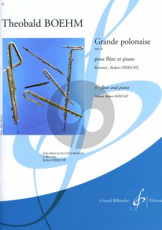 Boehm Grande Polonaise D-majeur Op.16 flute-piano (ed. Robert Hériché)