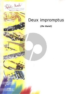 Guiot 2 Impromptus Flute et Piano