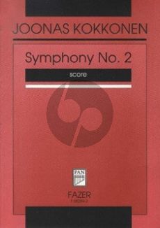 Kokkonen Symphony No. 2 Study Score